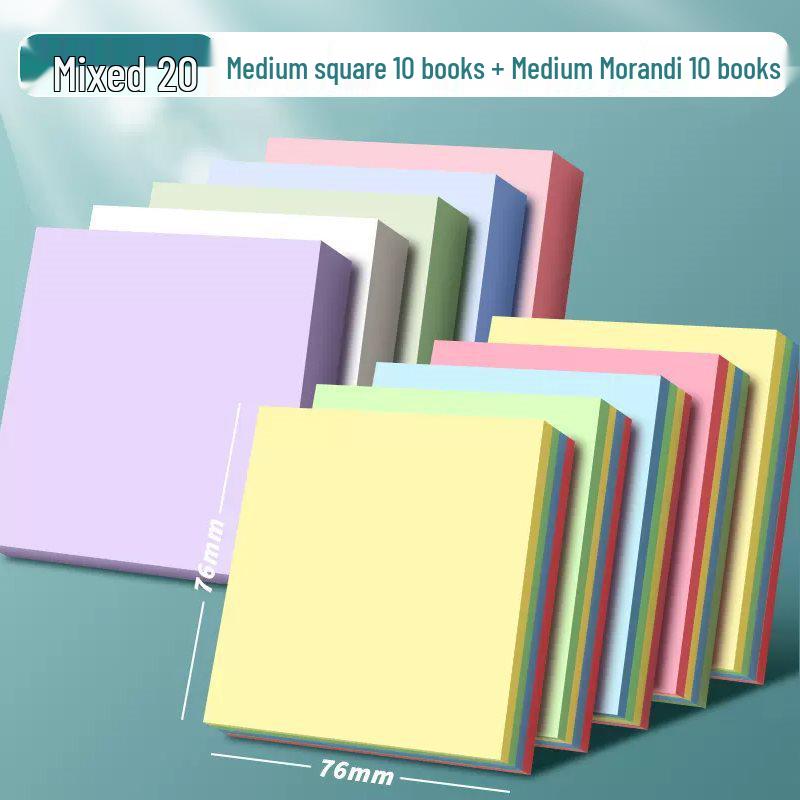 Adhesive Notes for Students and Office Use - Ideal for Elementary and Middle School, Writable Stickers, Labels, and High-Value Strips
