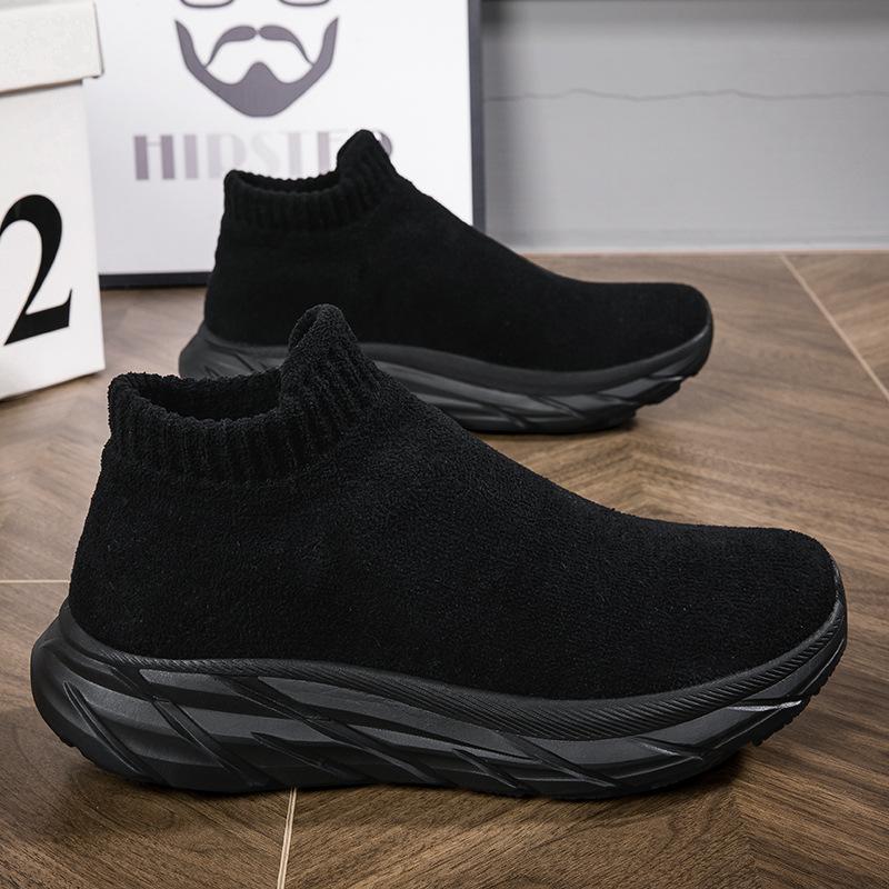Women s winter mesh velvet thermal cotton shoes casual outdoor sports cotton shoes 36