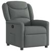 VidaXL Fauteuil inclinable Gris foncé Tissu, fauteuil, fauteuil inclinable TV, poussette, fauteuil inclinable pour personnes 4015597
