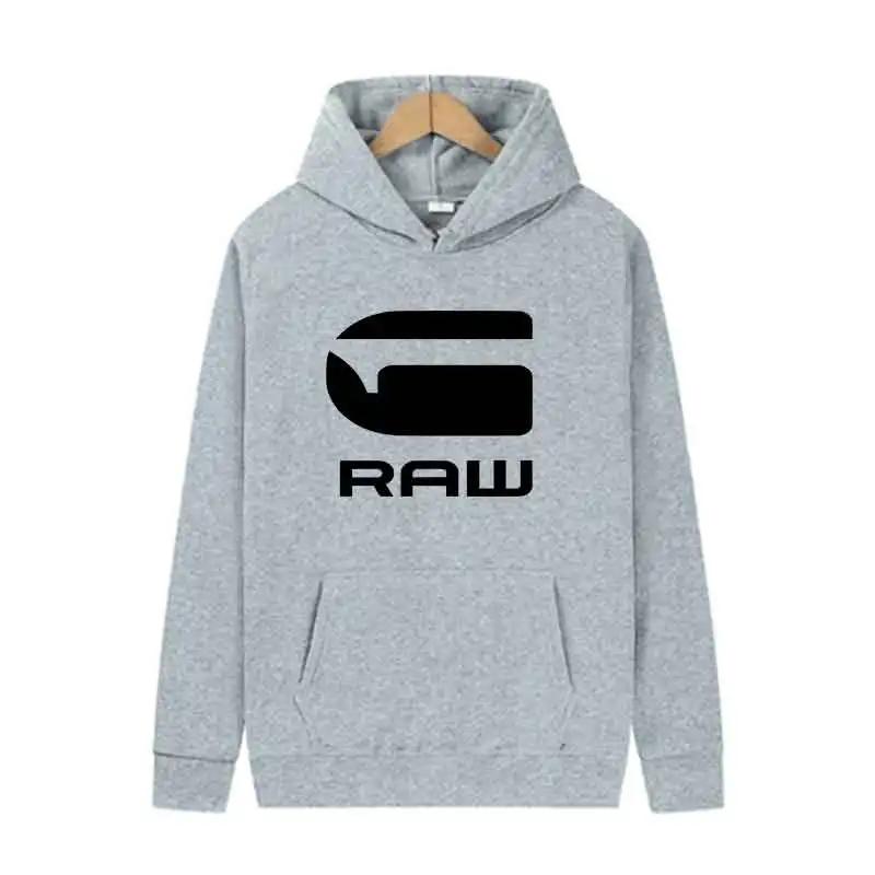 Men's hooded jogging sweatshirt, casual and versatile hooded sweatshirt, street fashion printed, street Harajuku top