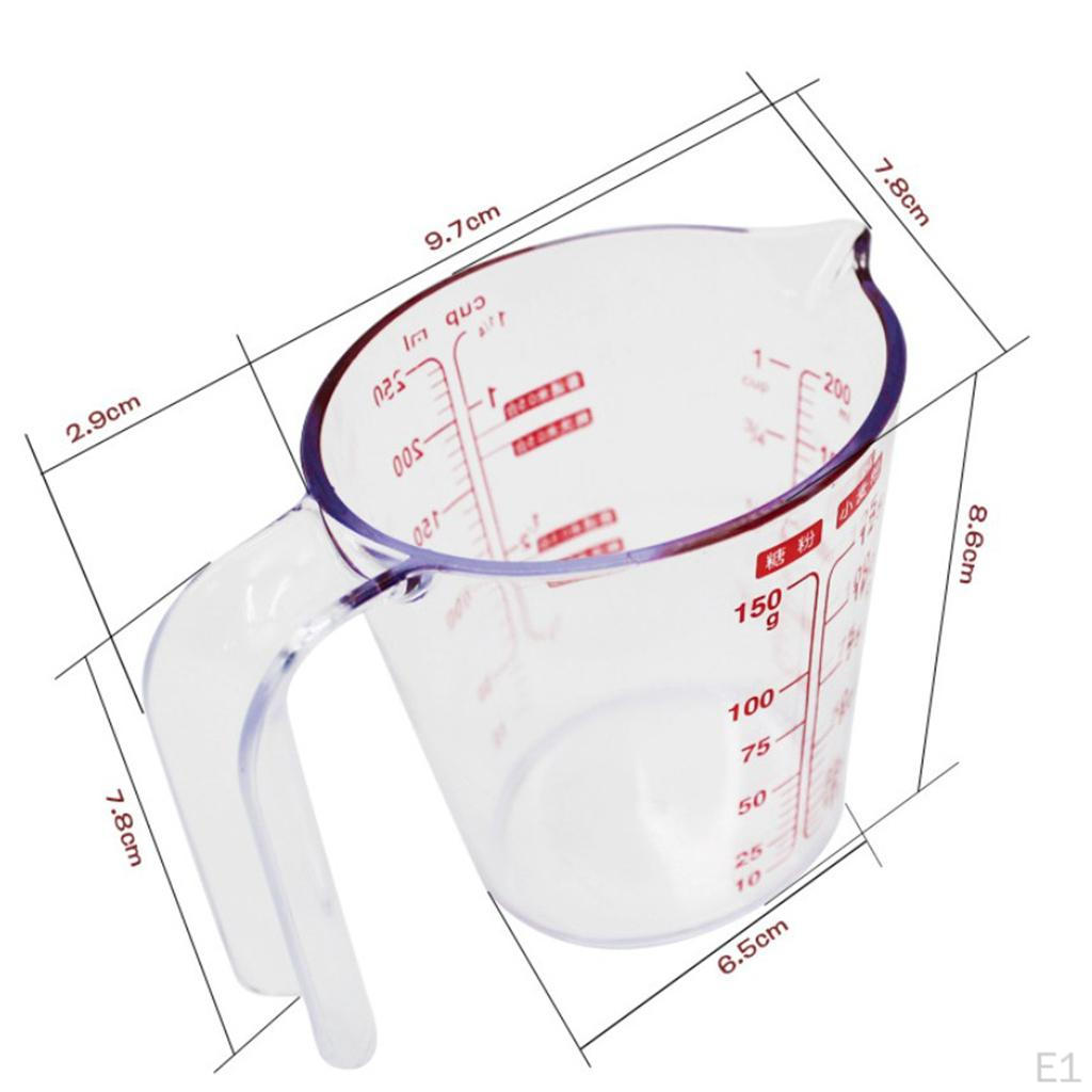 Measuring Cup Wet/ Milk Liquid Jug Cocktail