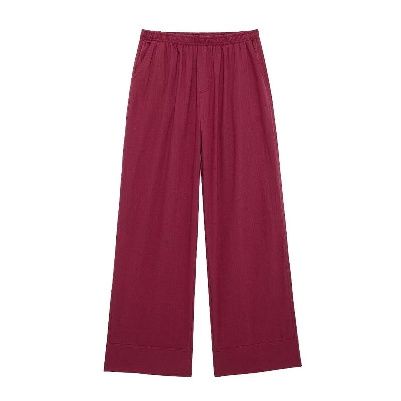 Kaslead New Arrival Women's Clothing Fashion Style Double Breasted Kimono Outerwear Casual Pants 5427743 5427431