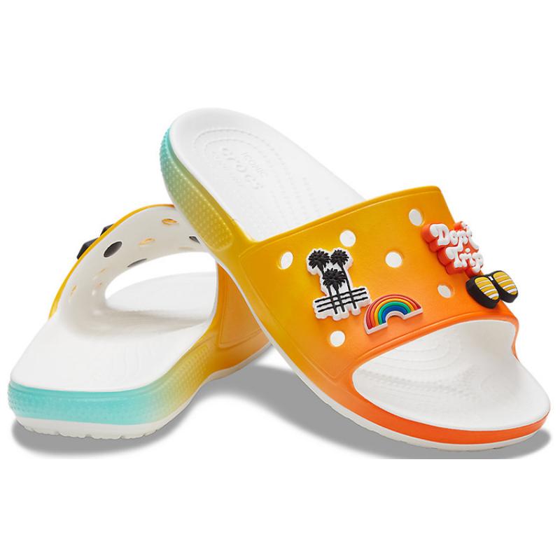 Free And Easy X Crocs Classic Slide Comfortable and Versatile Outdoor Casual Slippers for Men and Women In Colour