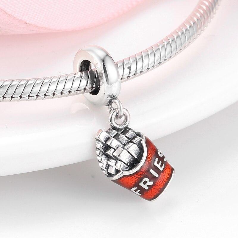 925 Sterling Sølv Ørkenkaktus Glitrende Grønn Cz Anheng For Smykkefremstilling Anheng Passer Originale Charm Designer Armbånd