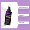 Anti-Frizz Haarserum für krauses, trockenes & geschädigtes Haar - Keratin-Haarbehandlung mit Rizinusöl, Rosmarinöl, nährt und repariert Haar, Hitzeschutz