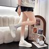 Popular little white shoes women's 2025 summer new versatile flat bottom not tired feet non-slip student leisure sports board shoes