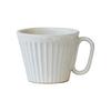 Wired Beans Wired Beans Mug To Last a Lifetime Kasama Yaki Shinogi Mug 240ml White Matte