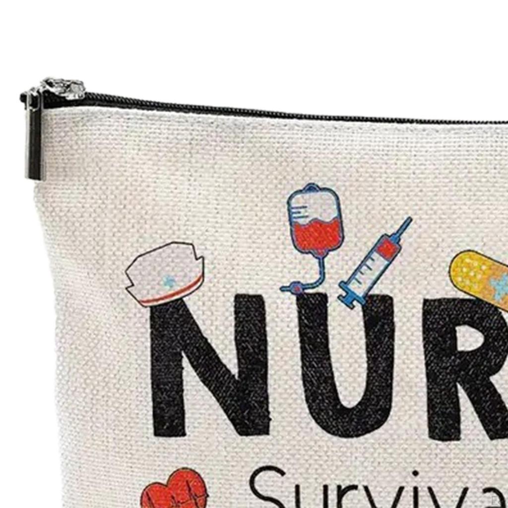 Nurse Makeup Bag Cosmetic Pouch Travel Multipurpose Portable Gift for Party