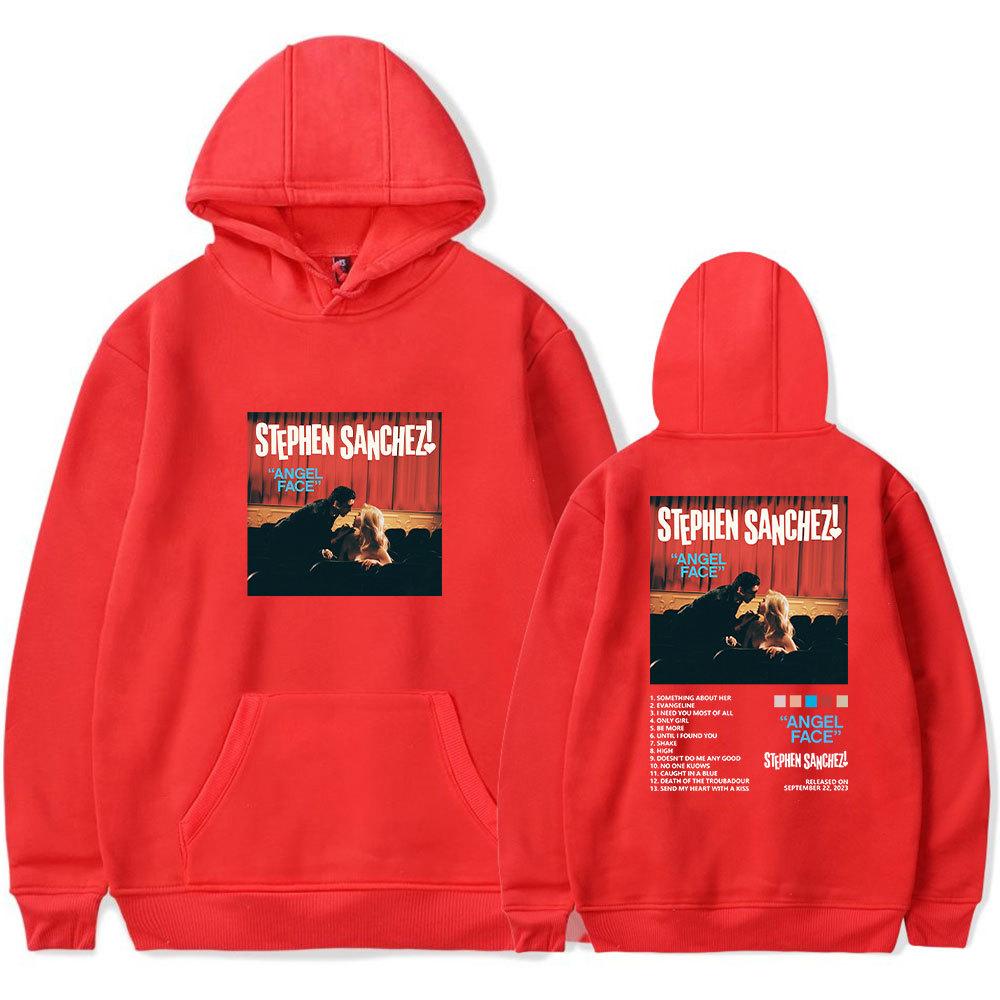 Stephen Sanchez Tour Hoodies Angel Face Album Merch Women