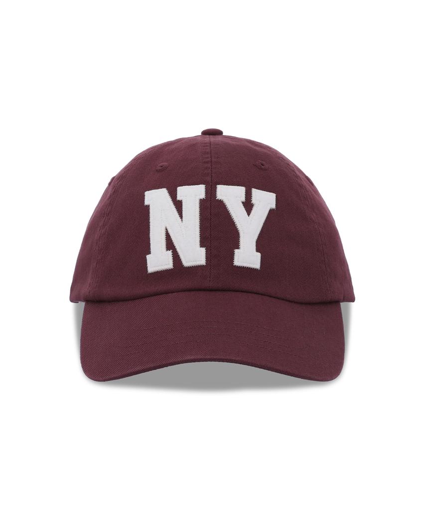 Cappellino da baseball in twill con patch Ny POLO RALPH LAUREN - Rosso