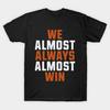Men Black Print T-shirt Chicago-Bears No-Cut Transfer Paper Print Cotton Tshirt