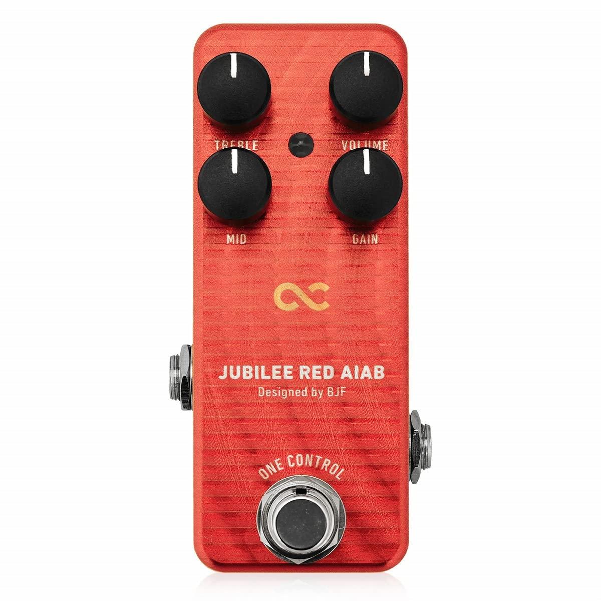 

One RED AIAB Overdrive Distortion One Control Control/JUBILEE
