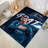 Cristiano Ronaldo Tribute Design Rug. Non-slip Rug Suitable for Living Room and Bedroom Sofas.
