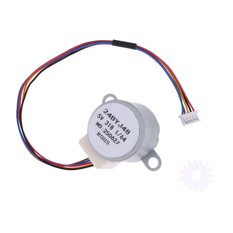 Dc Stepper Motor 24Byj48 5V 2W 6 Rpm Step Gear Motor For Heating Shaking Head Mobile Phone Bracket Fan Shaking Head Motor