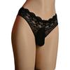 Herren Sexy Sissy Beutel Unterwäsche Spitze Blumen Tanga Dessous Niedrige Taille Durchsichtige Slips Durchsichtige Dessous Schwule Imitiert