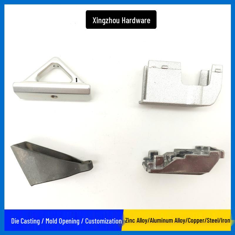 Aluminum and Zinc Alloy Die Cast Angle Bracket for Customization
