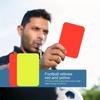1/6Pcs Sports Referee Wallet Notebook - Soccer Football Tool with Red & Yellow Cards for Match Officials