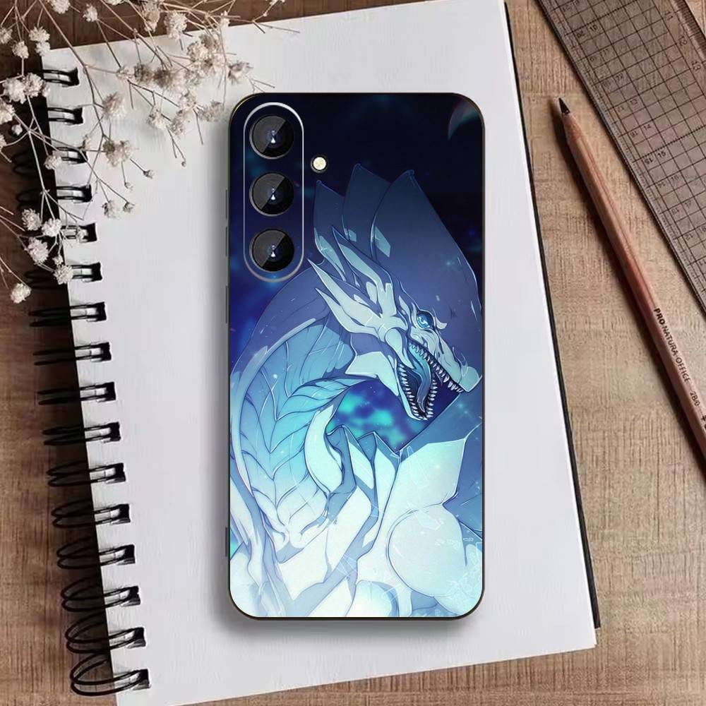 

Blue-Eyes White Dragon Phone Case For Samsung Galaxy A73,A21s,A22,A31,A52,A53,A71,A41Soft Black Shell Samsung a22 4g