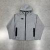 Completo da uomo Streetwear con felpa e pantaloni jogger, casual, vestibilità larga, in cotone, tuta sportiva