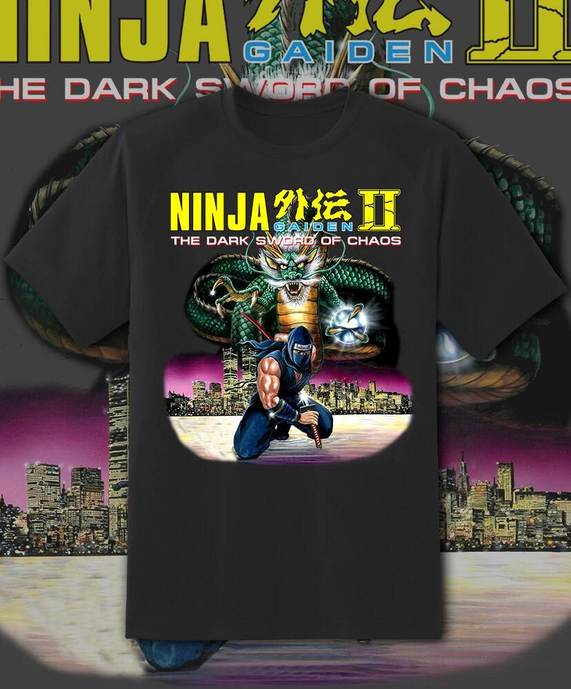 Ninja Gaiden 2 Box Art Retro Game shirt Youth to Adult S-6XL Fast Ship! XL