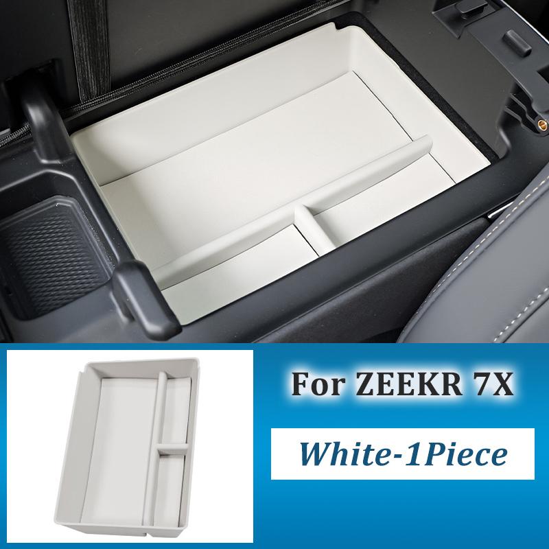 Linnunu for Zeekr 7X 2025 Car Center Console Armrest Box Storage Box Sorting Organizing Storage Boxes Auto Interior Accessories