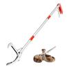 Steel Wide Jaw Snake Moving Tool with 50in Working Length for Guided Relocation, Enclosure Area Work, Vehicle Storage, and Yard Pickup
