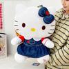 Peluche Hello Kitty Vestito da Cowboy con Imbottitura in Cotone Fibra per Regalo di Compleanno