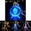 Elegant Genshin Impact Crystal Keychain With Stunning Led Colorful Light For All Occasions
