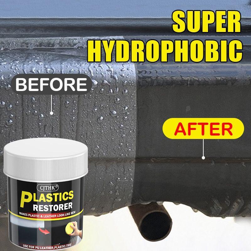 150g Car Plastic Restorer Back To Black Gloss Car Cleaning Products Plastic Leather Restore Auto Polish Repair Coating Renovator