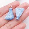 Multicolor Silk Thread Tassel Fan Pendant for DIY Clothing Accessories