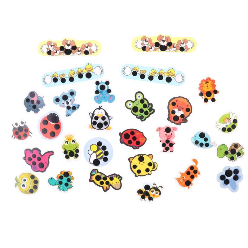 Nové kreativní děti pro domácí děti Domácí zdraví Kreslený teploměr na čelo Nálepka Péče o dítě Roztomilé kreslené dobře vyrobené