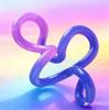 Tangle Fidget Toy Electroplated Temperature Sensitive Color Changing Luminous Stress Relief Focus Aid For Adults Office Gifts