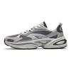 Anta Ta801 Sports Comfortable Non-Slip Wear-Resistant Breathable Low-Top Casual Shoes Men Sneaker Gray Silver 912518803-1