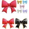 Large Matte Bow Aluminum Foil Balloon for Birthday Decoration and Photography