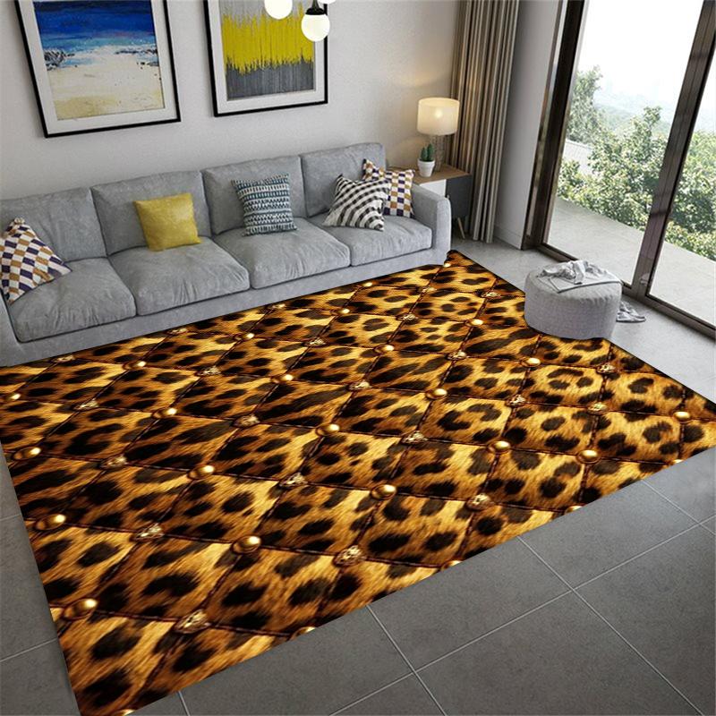 2025 New Leopard Print Carpet Rug for Living Room Bedroom Home Sofa Decoration,Kids Play Non-slip Floor Mat17