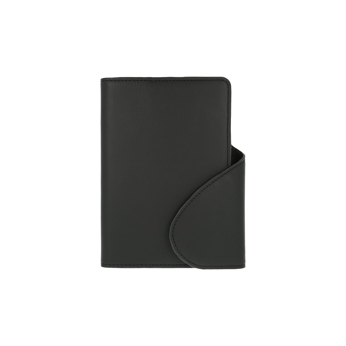 Diary Cover Leather Flap A6 [Delfonics] (Black) чёрный