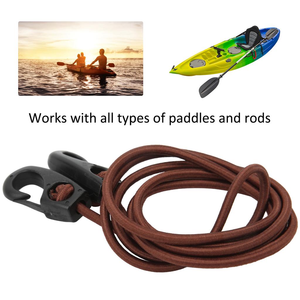 Kajaková bungee šňůra tlumič nárazů Elastická šňůra pro kanoe Napínací provázek pro kajak loď