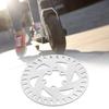 130mm Brake Disk 5 Hole Brake Pad Disc Electric Scooter Modified Brake Disc with 5 Screw Kits for MI4 PRO