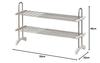 Wahei Freiz Extendable Storage Shelf, 50-83cm