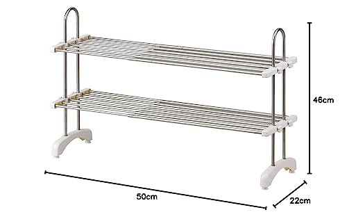 Wahei Freiz Extendable Storage Shelf, 50-83cm