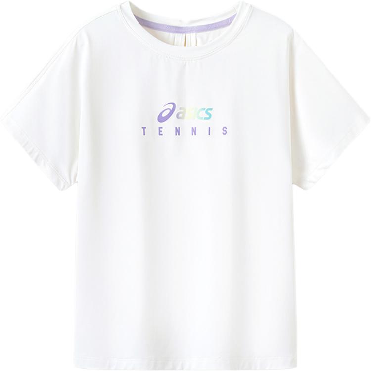 Asics Sports Performance T Shirt SS25 Raw White Children Aged 3 7 Years Old 332251170024-0001 110