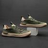Leather Men's Shoes New Versatile Trend Little White Shoes Men's Summer Breathable Hollow Hole Leather Shoes Men's Casual Board Shoes