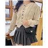 Embroidered Square Shoulder Bag - Korean-Style Crossbody Purse for Women