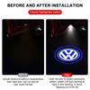 2Pcs Led Car Door Logo Emblem Welcome Light sticker For VW Golf 7 MK7 Tiguan MK2  For Volkswagen Polo B5 B6 B7 T4 T5 Golf 4 5 6