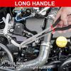 1Pcs Carbon Steel Circle Nose Pliers  for Metalworking and Precision Gripping