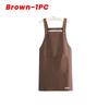 Multipurpose Waterproof Oilproof Kitchen Apron For Cooking Grilling Adult Work Smock Catering Industry Simple Chic Design