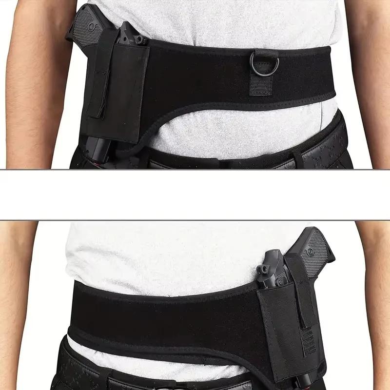 Outdoor Wear-resistant Tactical Concealed Armpit Holster Mens Breathable Neoprene Hidden Waist Quick-Draw Pistol Holster New