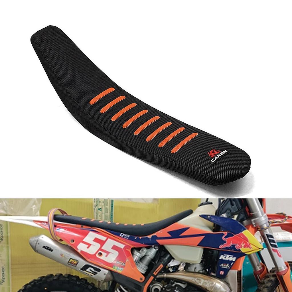 Motorcycle Seat Cushion Dirt Bike Diamond Pattern Non slip Seat Saddles For KTM EXC EXCF SX SXF XC XCF XCW 125-500cc -2023