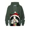 Herren trendiges Kapuzensweatshirt, vielseitig und bequem