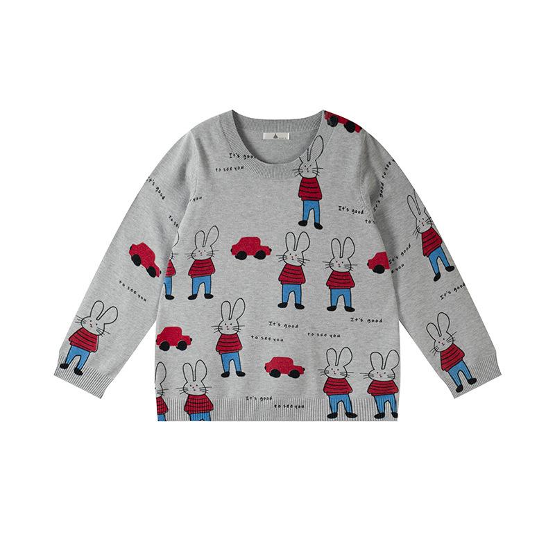 Shuangtian 2025 Winter Plus Size Women s Cartoon Knit Pullover Sweater FT703 2XL